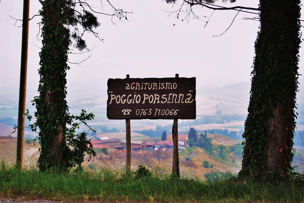 ProcenoAgriturismo Poggio Porsenna - Con Piscina别墅 外观 照片